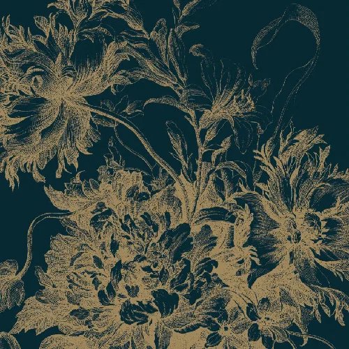 Blue flowers falpanel