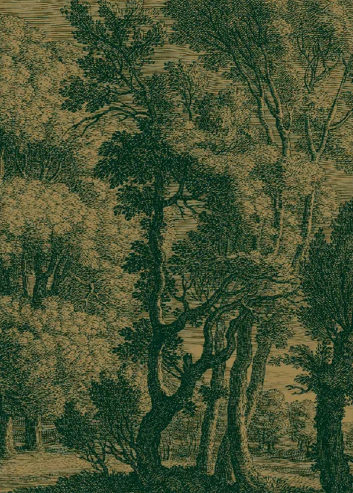 Green landscapes panel