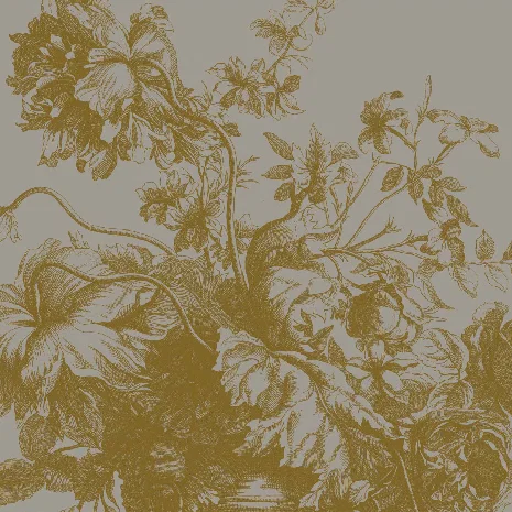 Grey flowers falpanel