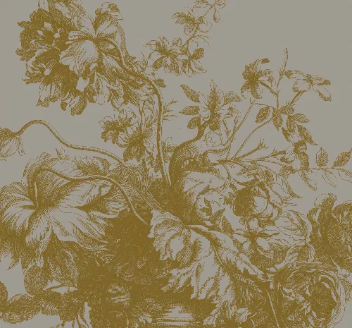 Grey flowers falpanel