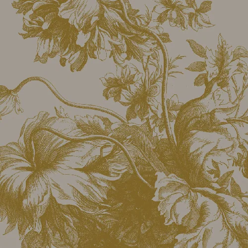 Grey flowers falpanel
