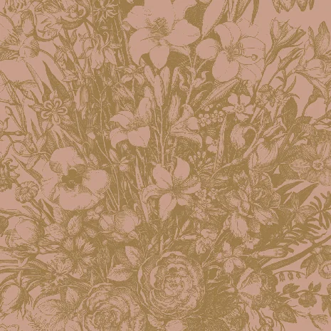 Nude flowers panel