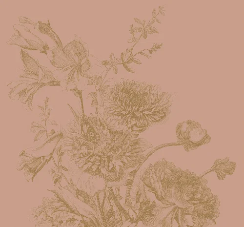 Nude flowers panel