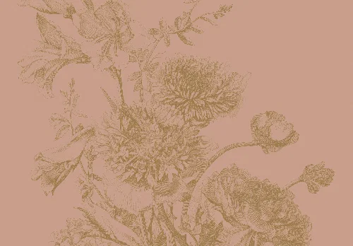 Nude flowers panel