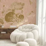 Nude golden age flowers panel - 1