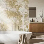 Off-white landscapes panel - 1