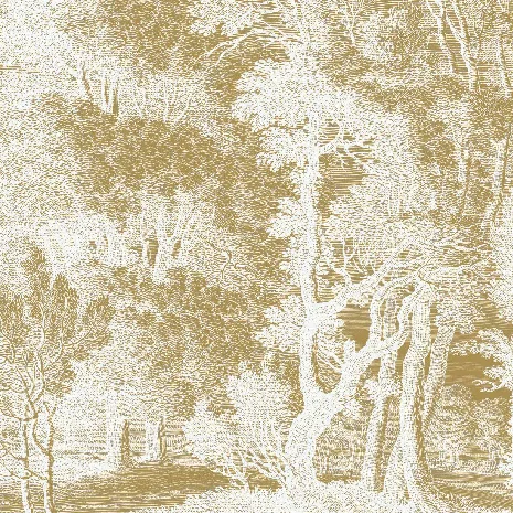 Off-white landscapes panel