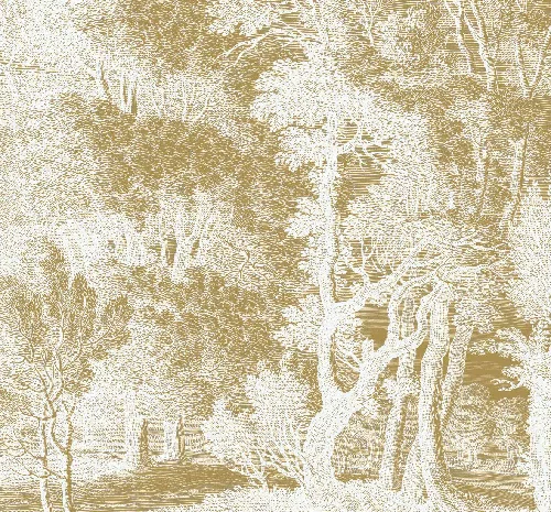 Off-white landscapes panel