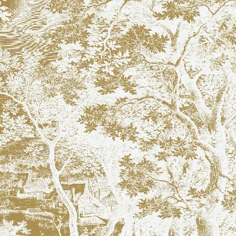 Off-white landscapes panel