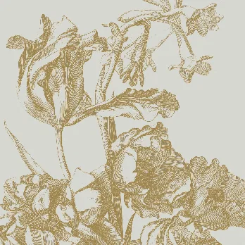 Sand flowers panel