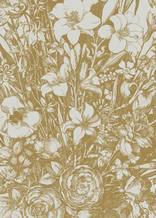 Sand flowers panel