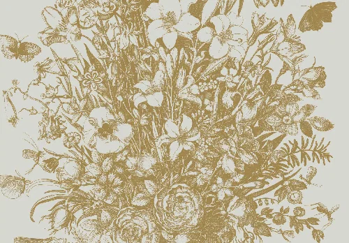 Sand flowers panel