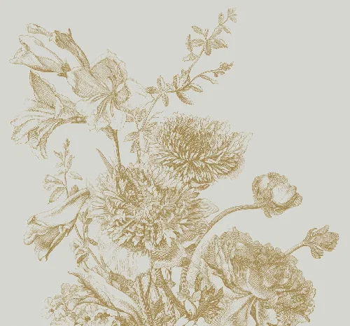 Sand flowers panel
