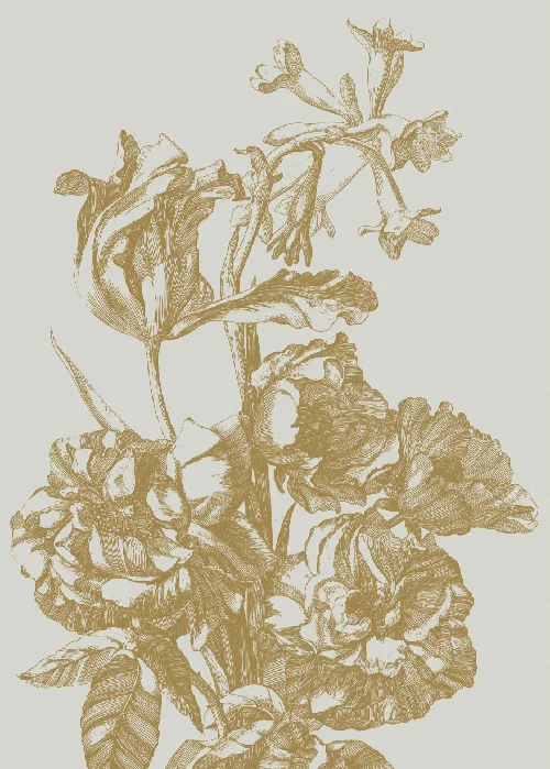 Sand flowers panel