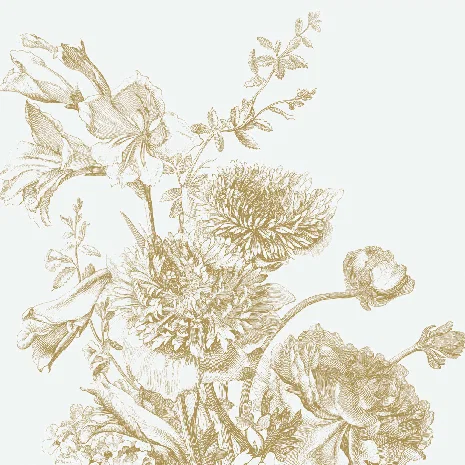 White flowers falpanel