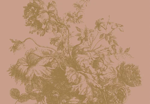 Nude flowers panel