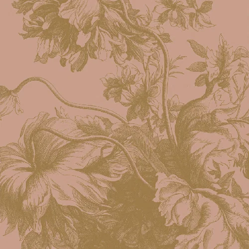 Nude flowers panel