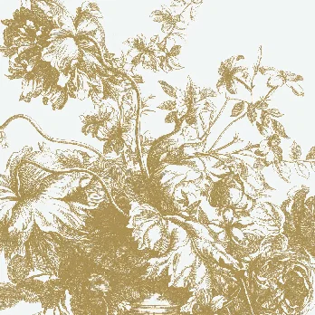 Off-white flowers falpanel