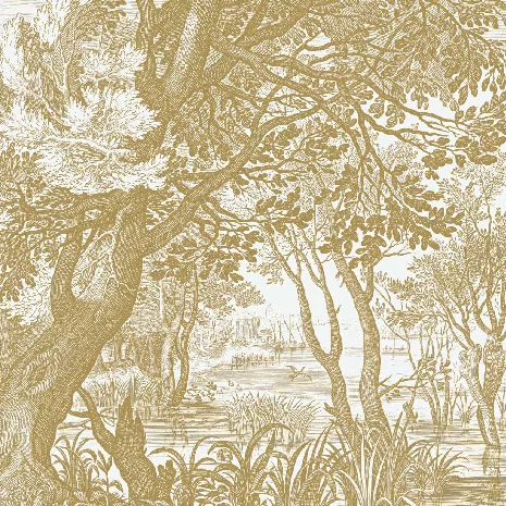 White landscapes panel