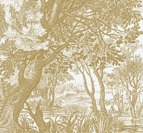 White landscapes panel