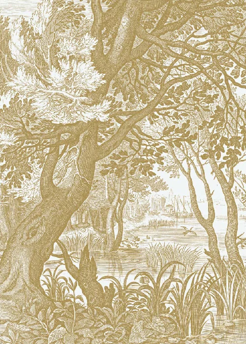White landscapes panel