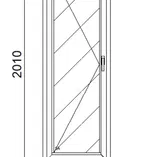Gealan Linear stadúr panelos erkélyajtó - 1
