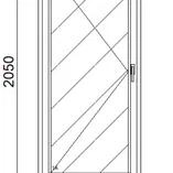 Gealan Linear stadúr panelos erkélyajtó - 1