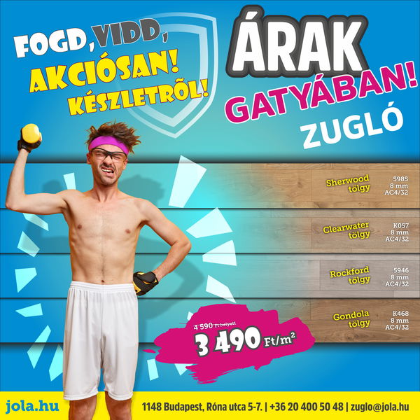Árak a gatyában!
